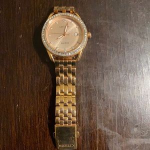 Like new rose gold Citizens watch